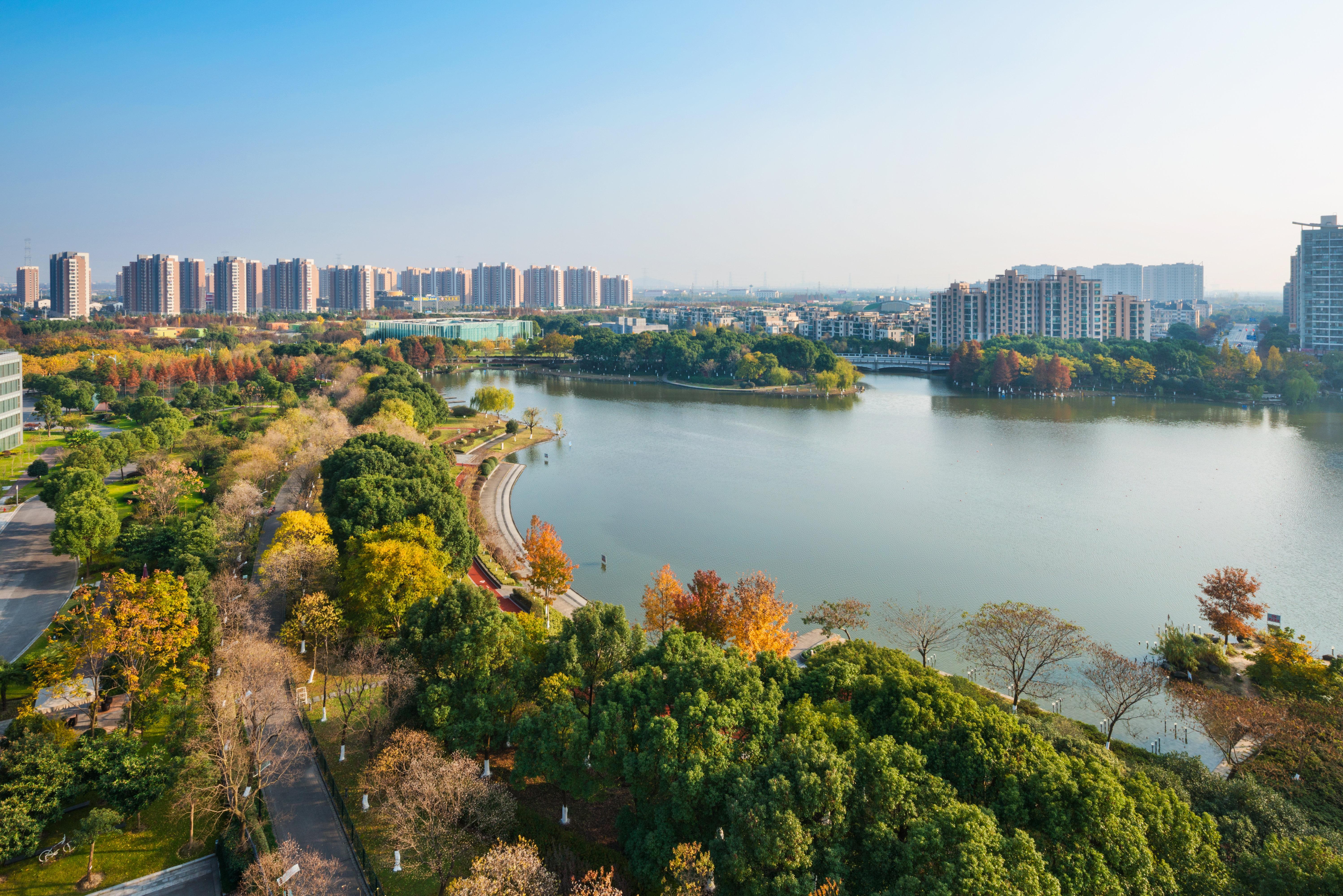 Crowne Plaza Shanghai Xiayang Lake By Ihg Qingpu Exteriér fotografie